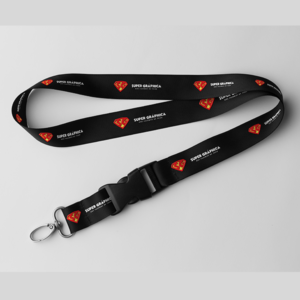 Cordão Para Crachá em Poliéster Personalizado