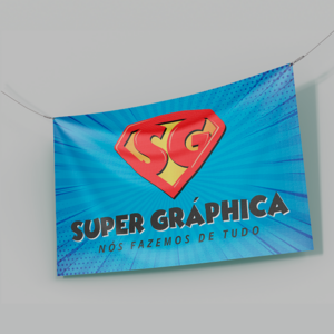 Faixa Personalizada em Lona Brilho Frontlight